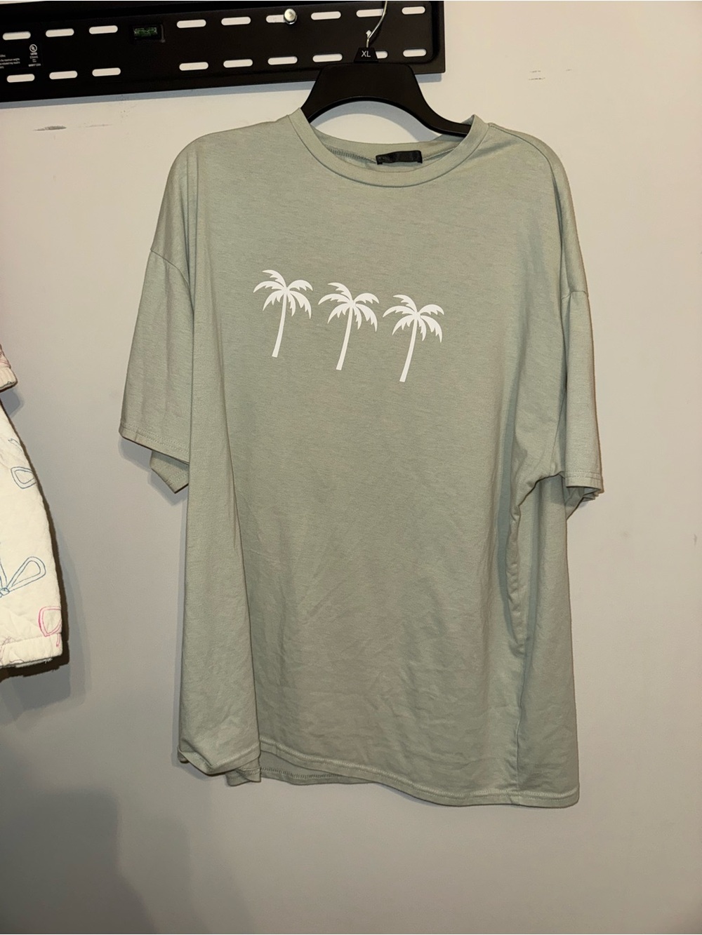 Women’s Light Sage Palm Graphic Tee